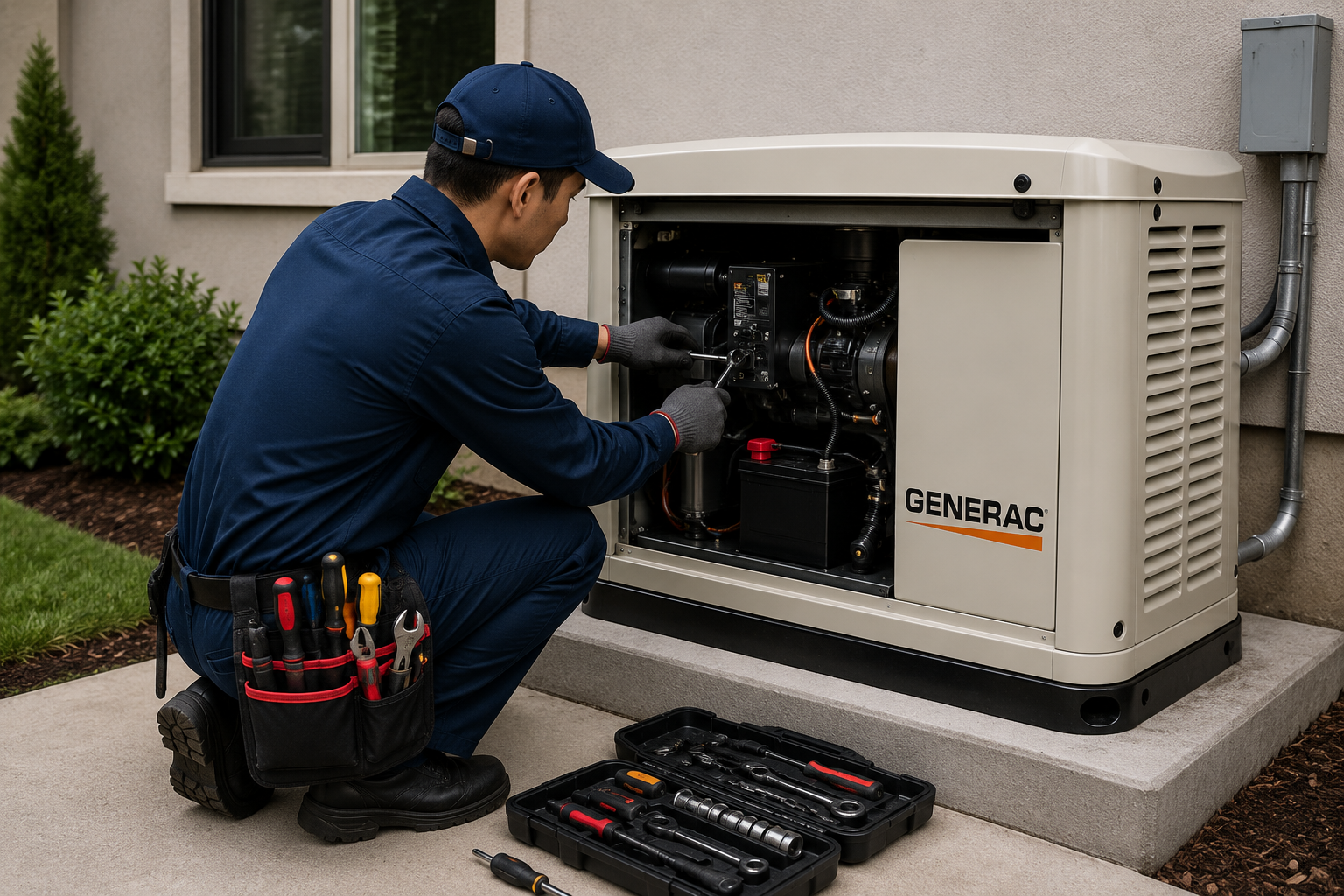 Generator installation