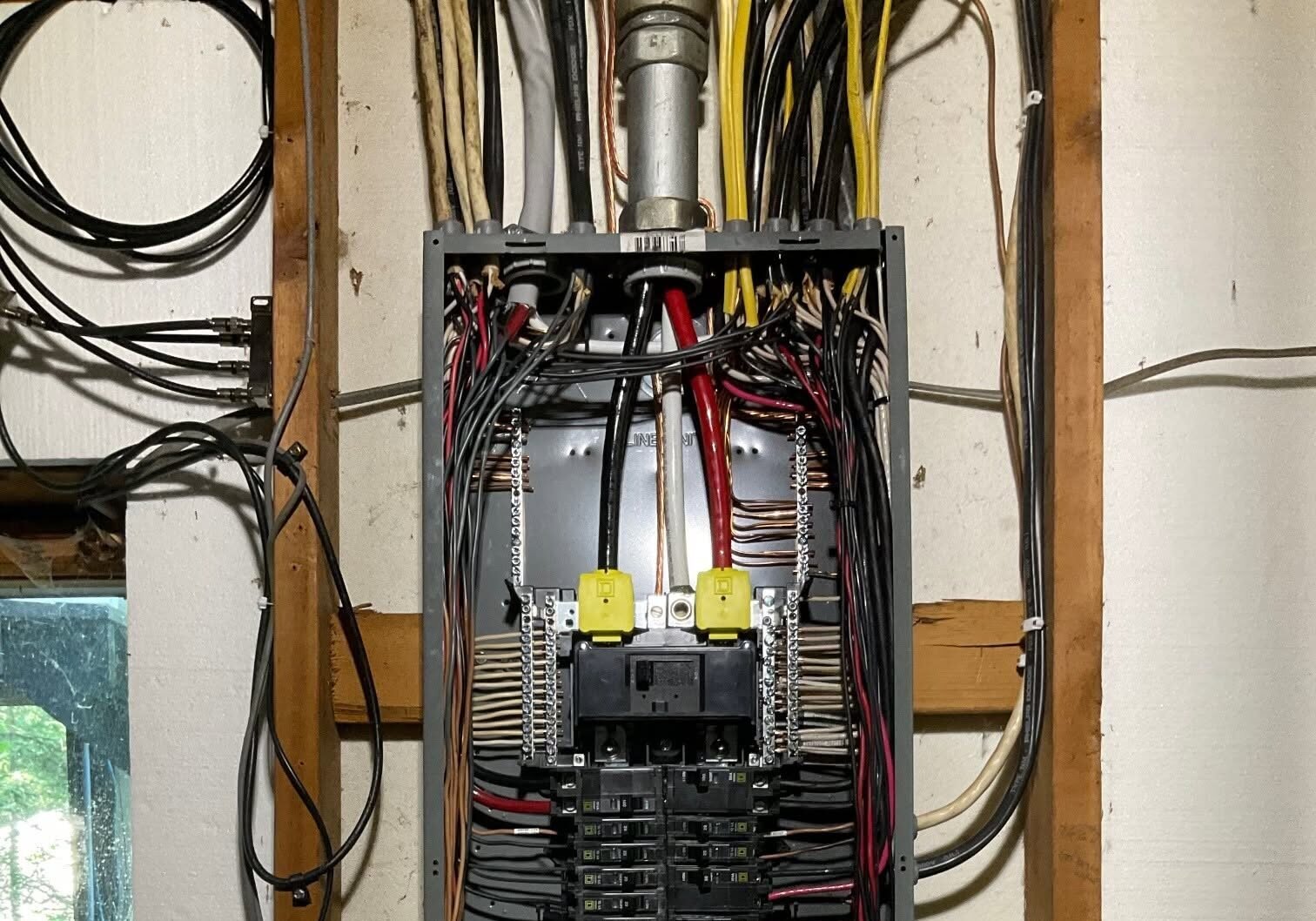 Electrical wiring after rework