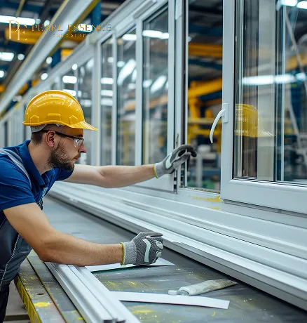 Aluminium and glass works